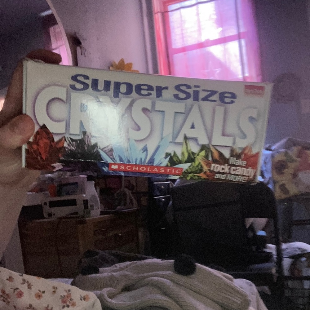 Homemade crystal for kids